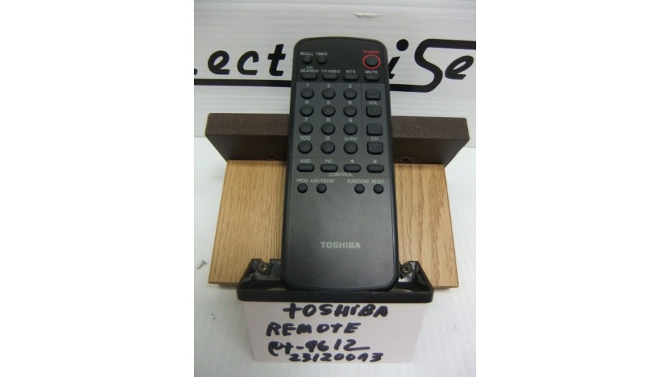 Toshiba CT-9612 remote control .